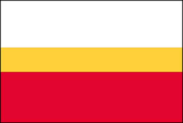 Vlag Klein-Polen (Malopolskie)