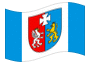 Geanimeerde vlag Karpaten (Podkarpackie)