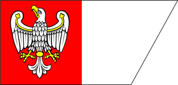 Vlag Wielkopolska (Groot-Polen)