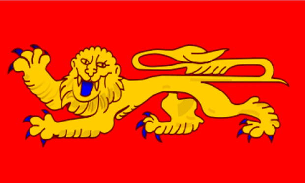 Vlag Aquitaine (Aquitanië)