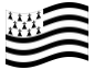 Geanimeerde vlag Brittany