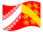 Geanimeerde vlag Elzas (Elzas)