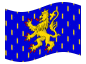 Geanimeerde vlag Franche-Comté