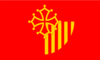 Flag graphics Languedoc-Roussillon