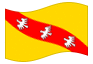Geanimeerde vlag Lorraine (Lorraine)