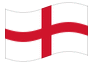 Geanimeerde vlag Engeland
