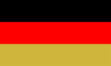 Flag graphics Duitsland (zwart-rood-goud)