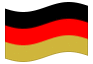 Geanimeerde vlag Duitsland (zwart-rood-goud)