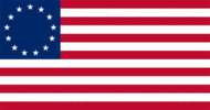 Betsy Ross (VS 1777-1795)-Vlag rechthoekig