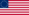Betsy Ross (VS 1777-1795)-Vlag rechthoekig