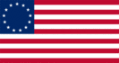 Betsy Ross (VS 1777-1795)-Vlag rechthoekig