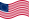 Zwaaien Betsy Ross (VS 1777-1795) vlag statisch