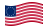 Betsy Ross (VS 1777-1795)-Vlag zwaaien