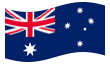 Geanimeerde vlag Australië