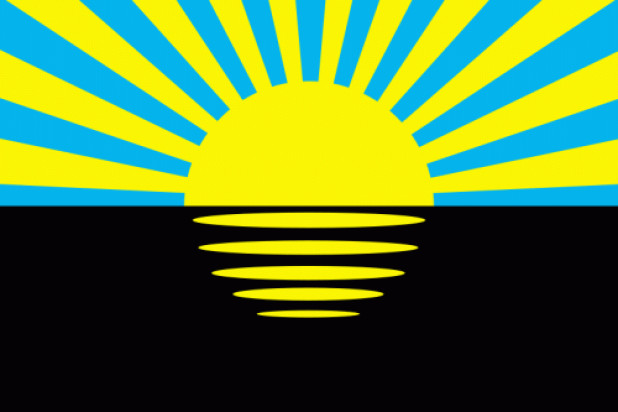 Vlag Donetsk