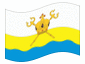 Geanimeerde vlag Mykolayiv