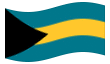 Geanimeerde vlag Bahama's