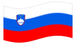 Geanimeerde vlag Slovenië