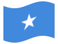 Geanimeerde vlag Somalië