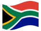 Geanimeerde vlag Zuid-Afrika