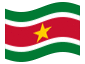 Geanimeerde vlag Suriname