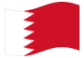 Geanimeerde vlag Bahrein