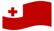 Geanimeerde vlag Tonga