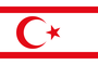 Flag graphics Turkse Republiek Noord-Cyprus