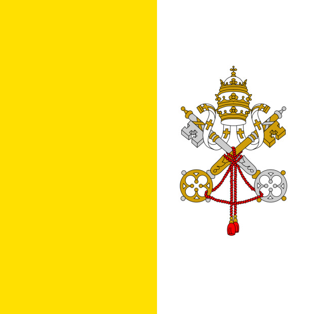 Vlag Vaticaanstad / Vaticaanstad, Vlag Vaticaanstad / Vaticaanstad