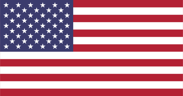 Vlag Verenigde Staten van Amerika (VS)
