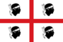 Flag graphics Sardinië