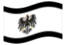 Geanimeerde vlag Pruisen (Koninkrijk Pruisen)