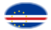 Kaapverdië-Vlag als ovaal vignet