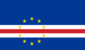 Kaapverdië-Vlag rechthoekig