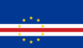 Kaapverdië-Vlag rechthoekig