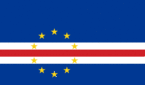Kaapverdië-Vlag rechthoekig