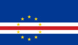 Kaapverdië-Vlag rechthoekig