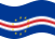 Zwaaien Kaapverdië vlag statisch