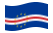 Kaapverdië-Vlag zwaaien