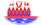 Heiligenhafen-Vlag als ovaal vignet
