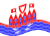Zwaaien Heiligenhafen vlag statisch