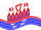 Zwaaien Heiligenhafen vlag statisch