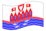Geanimeerde vlag Heiligenhafen