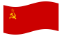 Sovjet-Unie-Vlag zwaaien