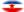 Joegoslavië-Vlag als ovaal vignet