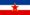 Joegoslavië-Vlag rechthoekig