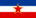 Joegoslavië-Vlag rechthoekig