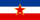 Joegoslavië-Vlag rechthoekig