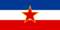 Joegoslavië-Vlag rechthoekig