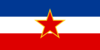 Joegoslavië-Vlag rechthoekig